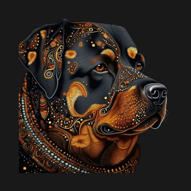 Rottweiler Ai generated by Freedomink