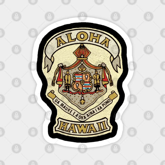 Aloha Hawaii 2 Magnet by Midcenturydave