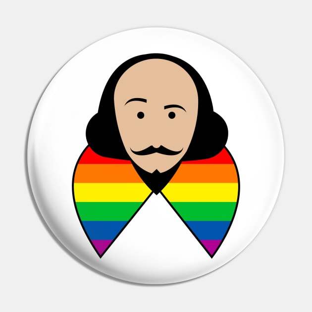 Shakespearean Pride Pin by DraconicVerses