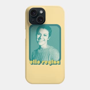 Elis Regina /// Retro Style Fan Art Design Phone Case