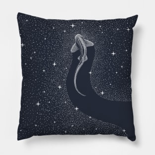 Leopard Shark in Cosmos Pillow