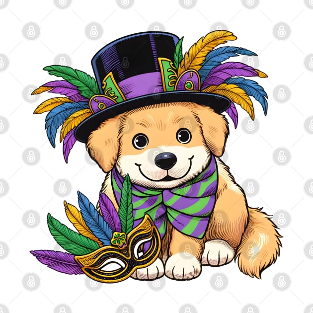 Mardi Gras dog by Japanese Fever