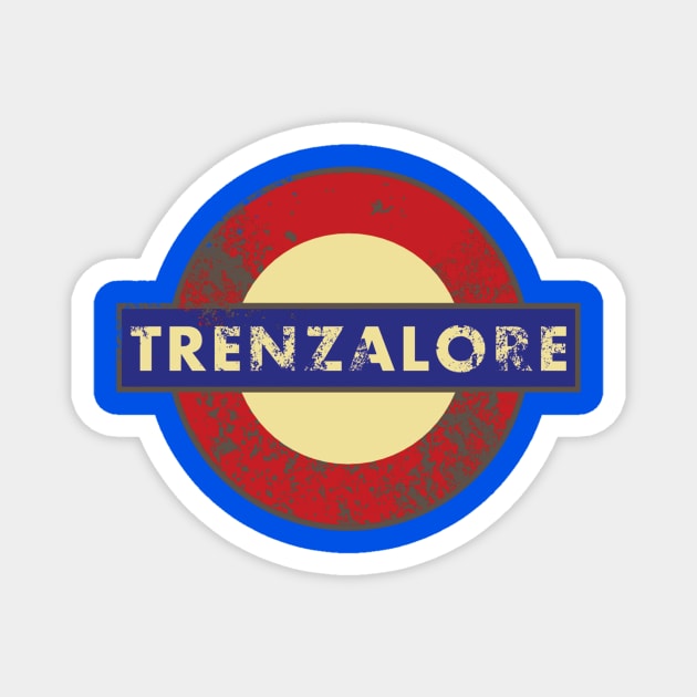 TRENZALORE METRO STATION Magnet by KARMADESIGNER T-SHIRT SHOP
