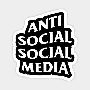 Anti Social Social Media Magnet