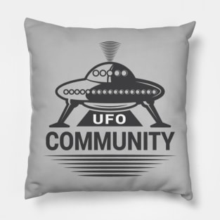 ufo community Pillow