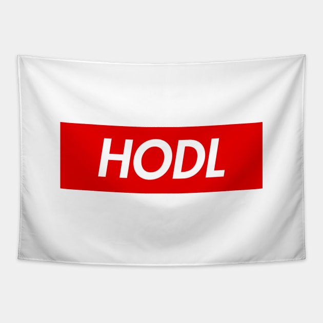 HODL Tapestry by YiannisTees