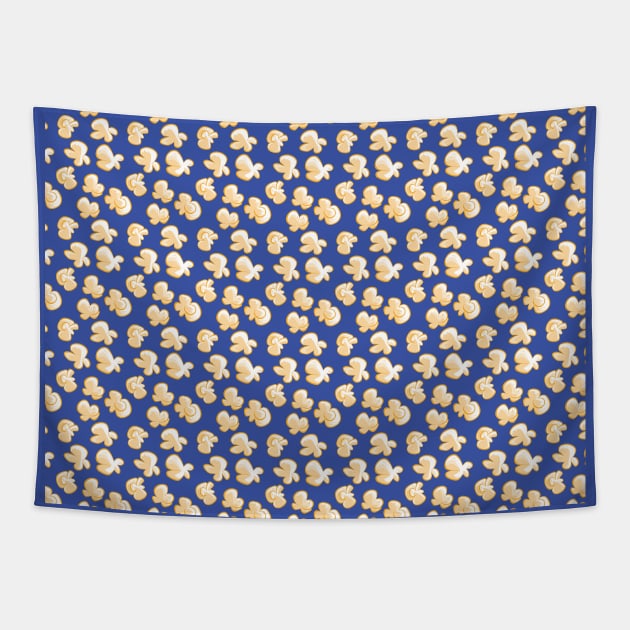 Popcorn Movie Night Pattern Tapestry by Cedric Hohnstadt