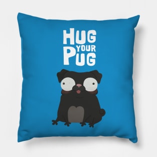 pug2 Pillow