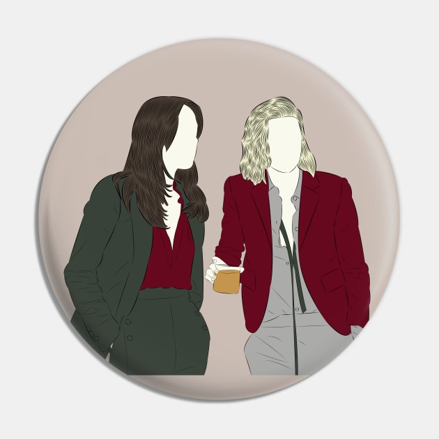 Abby and Riley - Happiest Season Pin by LiLian-Kaff