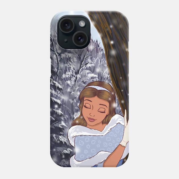 Snowflakes Phone Case by komkommermeisje