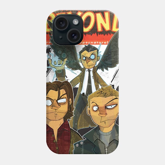 Supernatural Dean and Sam Phone Case by URBNPOP