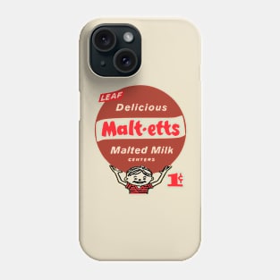 Maltetts retro candy ad Phone Case