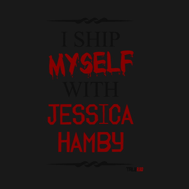 I ship myself with Jessica Hamby by AllieConfyArt