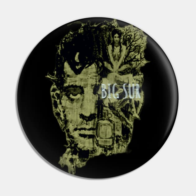 Jack Kerouac - Big Sur Pin by Distancer