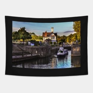 Goring on Thames Lock Tapestry