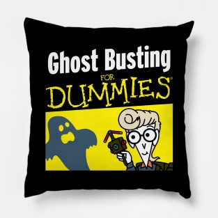 Funny Ghost Retro 80's Movie Paranormal Book Parody Pillow