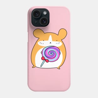 Lollipop Hamster Phone Case