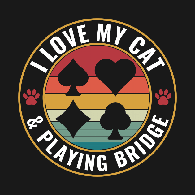 I love My Cat and Playing Bridge by Dr_Squirrel