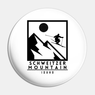 Schweitzer Mountain ski - Idaho Pin