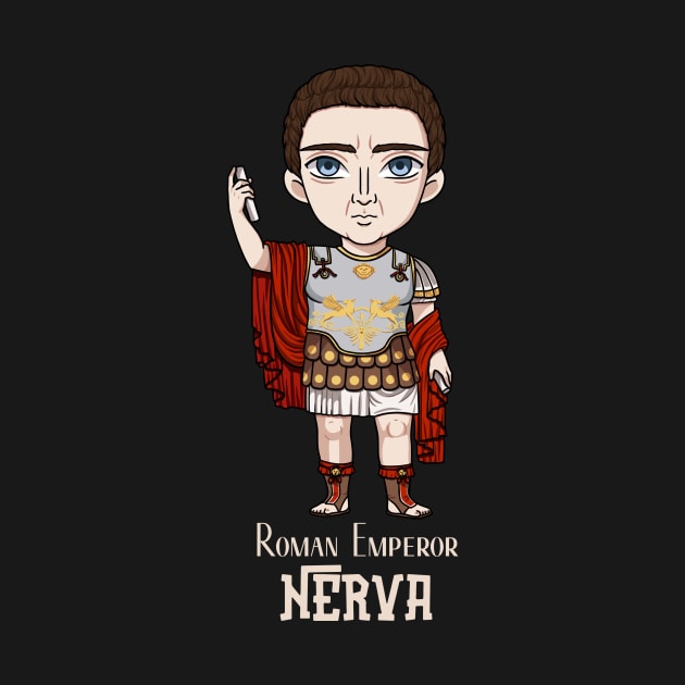 Emperor Nerva's Reign: A Majestic Design Celebrating a Time of Renewal by Holymayo Tee