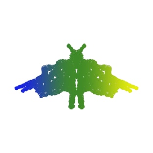 Colorful Rorschach Test T-Shirt