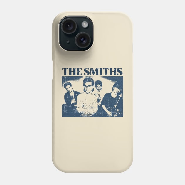 The Smiths - Blue Vintage Color Phone Case by Campfire Classic