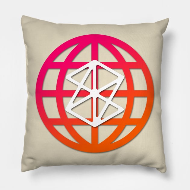 Zune-Planet Pillow by VisualTrashN'Treasure