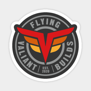 Flying Valiant Builds (Full Color - Dark) Magnet