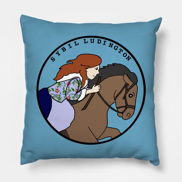 Sybil Ludington Pillow by Aeriskate