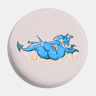 sexy cobalt dragon Pin