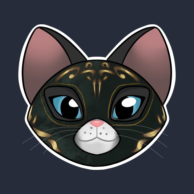 Kitty softpaws mask by dragonlord19