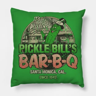 Pickle Bill's Bar-B-Q 1941 Pillow