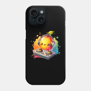 Cute Kawaii Mango DJ Phone Case