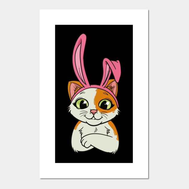 easter bunny Kitty Pile Anime Cats Kawaii Cat gift - Gift - Posters and Art Prints | TeePublic easter bunny Kitty Pile Anime Cats Kawaii Cat gift - Gift - Posters and Art Prints | TeePublic