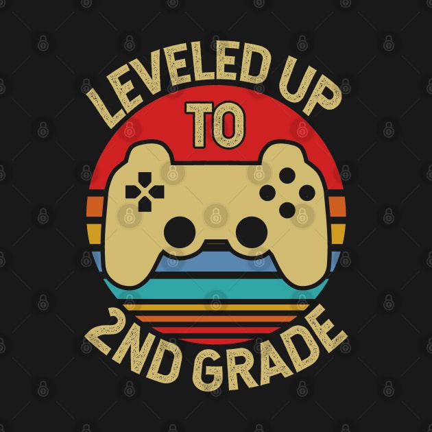 Leveled Up To 2nd Grade Kids Graduation by Tesszero