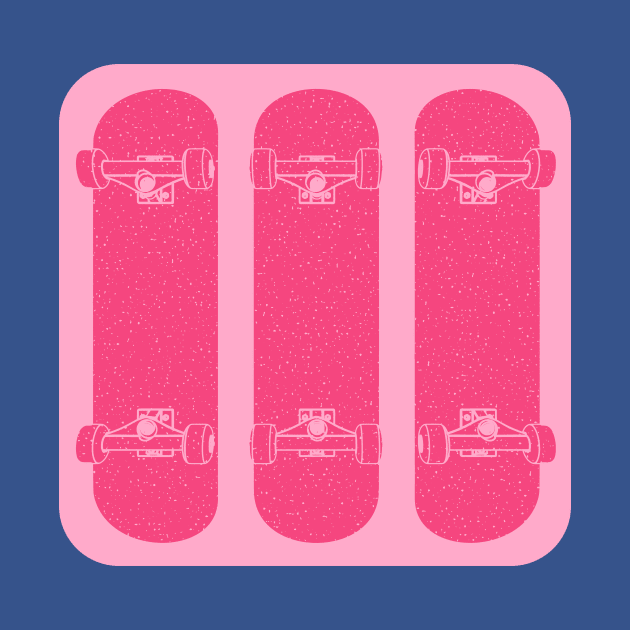 Girls Skate Pink by AKdesign