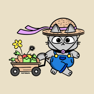 Gardening Cat T-Shirt