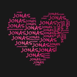 Personalized Name Jonas I Love Jonas T-Shirt