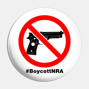 Boycott the NRA Pin