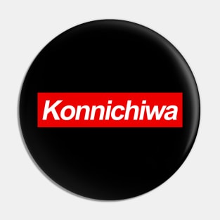 Red Box Tee - Konnichiwa Pin