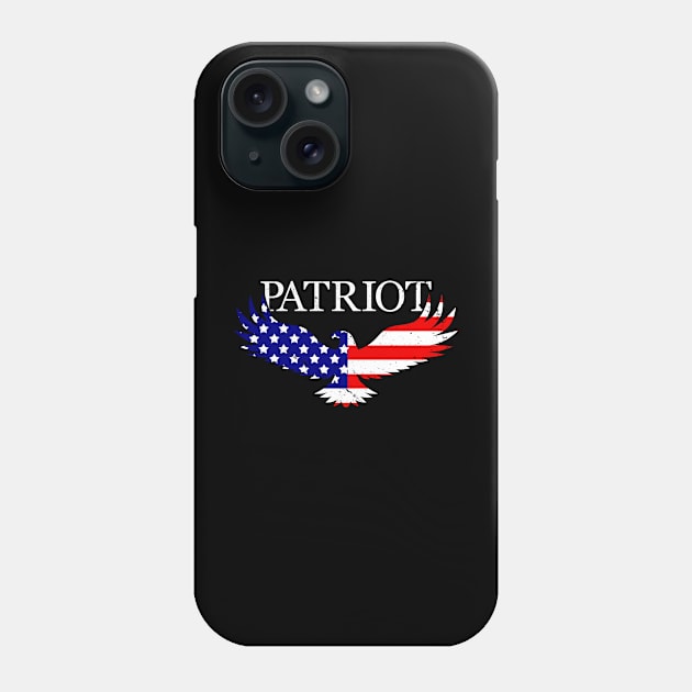 Patriot Proud Patriotic American Phone Case by Originals By Boggs