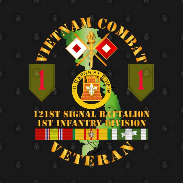 Vietnam Combat Vet - 121st Signal Bn - 1st Inf Div SSI by twix123844