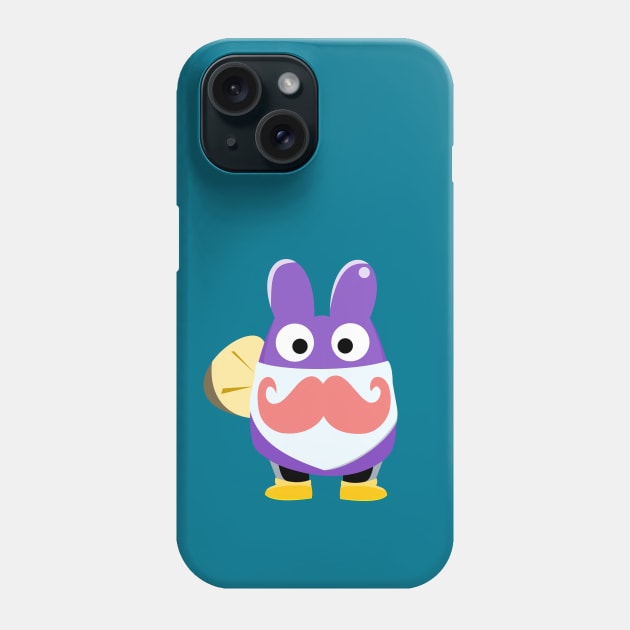 bumbnabbit change of wardrobe (moustache) Phone Case by prettyguardianstudio