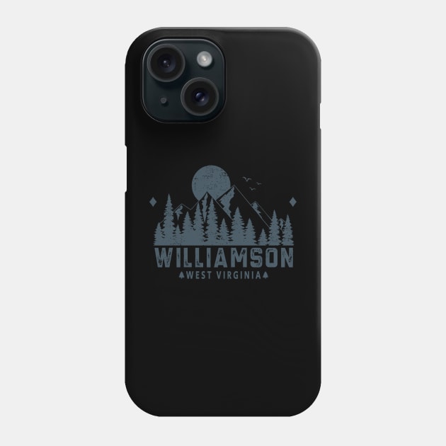 Williamson West Virginia Mountain Sight Phone Case by jennlie