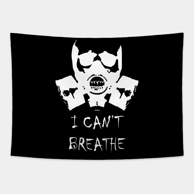 I CAN'T BREATHE Tapestry by designodim