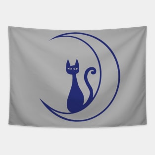 Moon Cat Tapestry