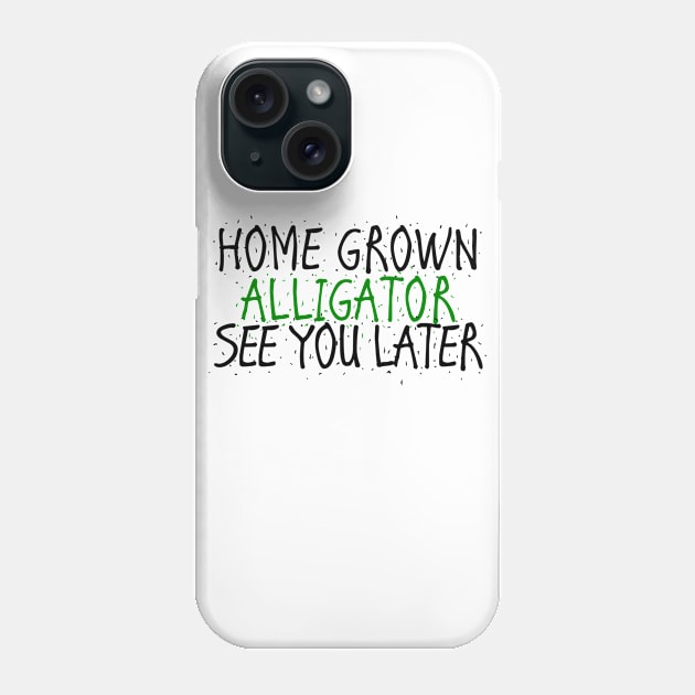 George Ezra Shotgun Alligator Phone Case by LittleBoxOfLyrics