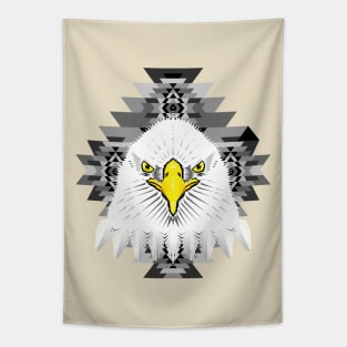 Geometric Eagle Tapestry