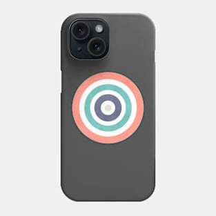 Summer vintage circles Phone Case