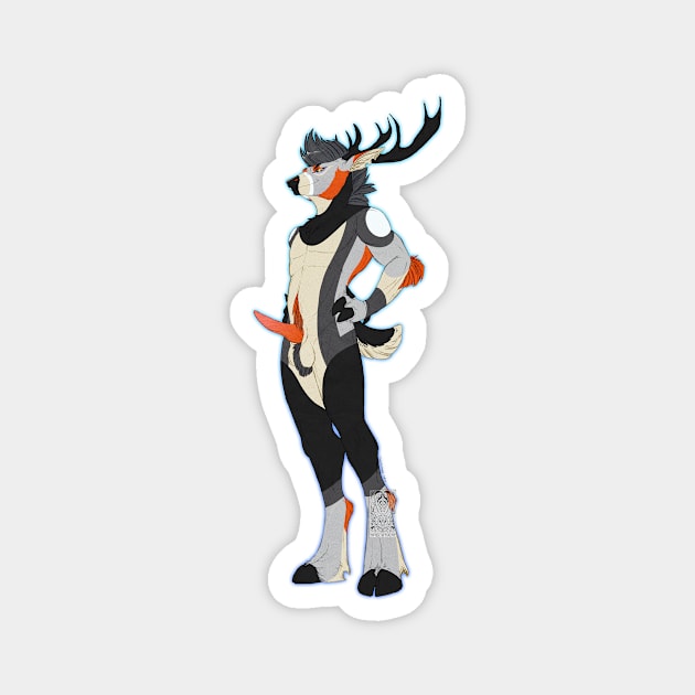 NSFW Aycke Stag Magnet by TwilightSaint